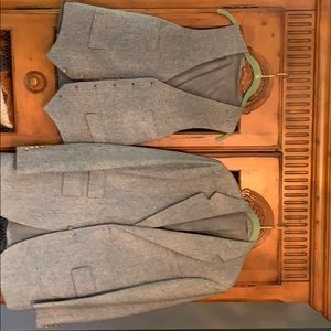 Men’s high quality wool tweed sport coat and vest
